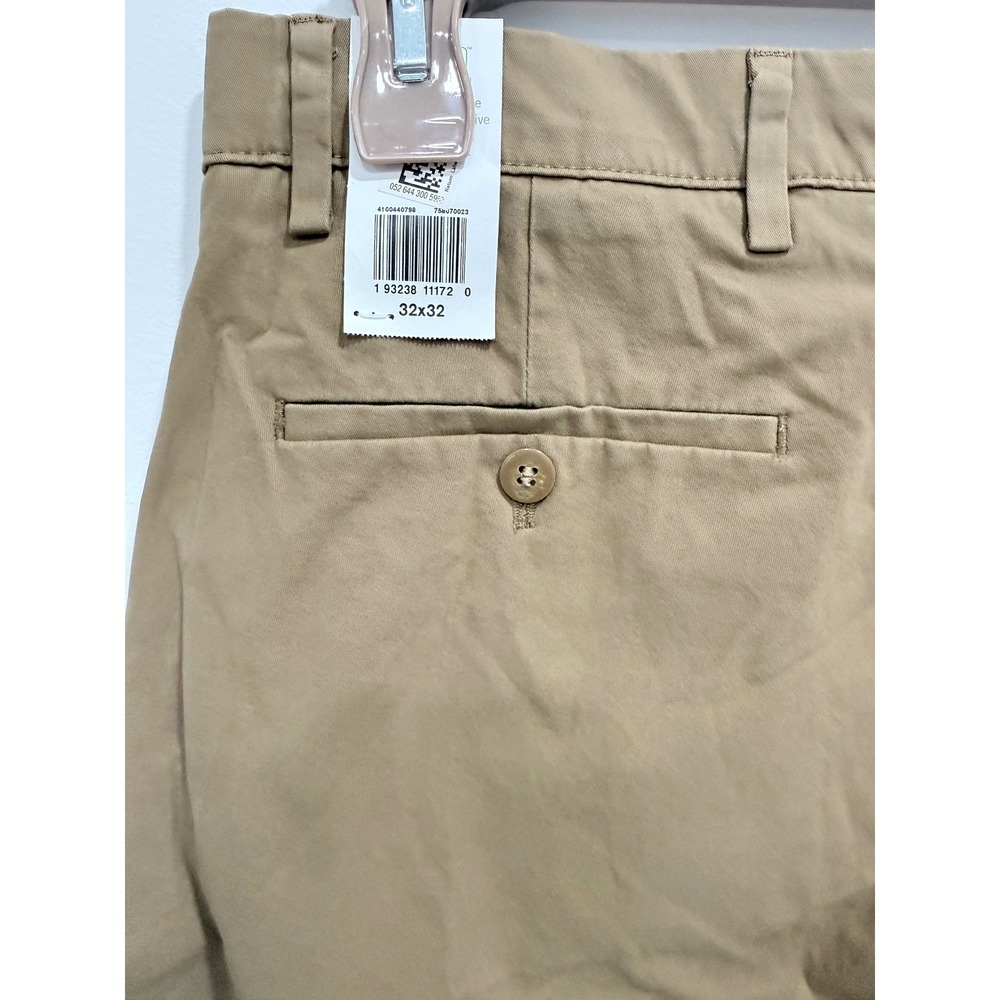 Dockers Alpha Khaki Smart 360 Flex Slim Fit Pants British Khaki 32x32 NEW - Picture 6 of 8
